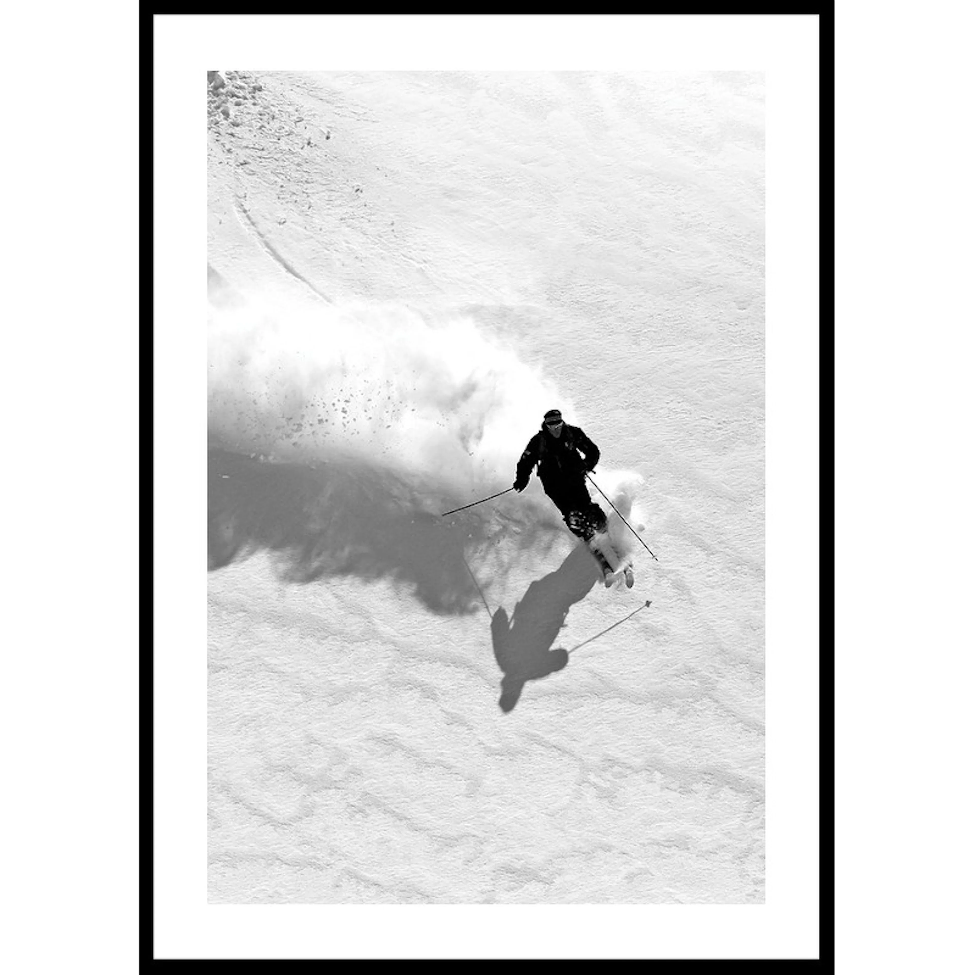 Skiing Downhill 30x40 30x40 cm
