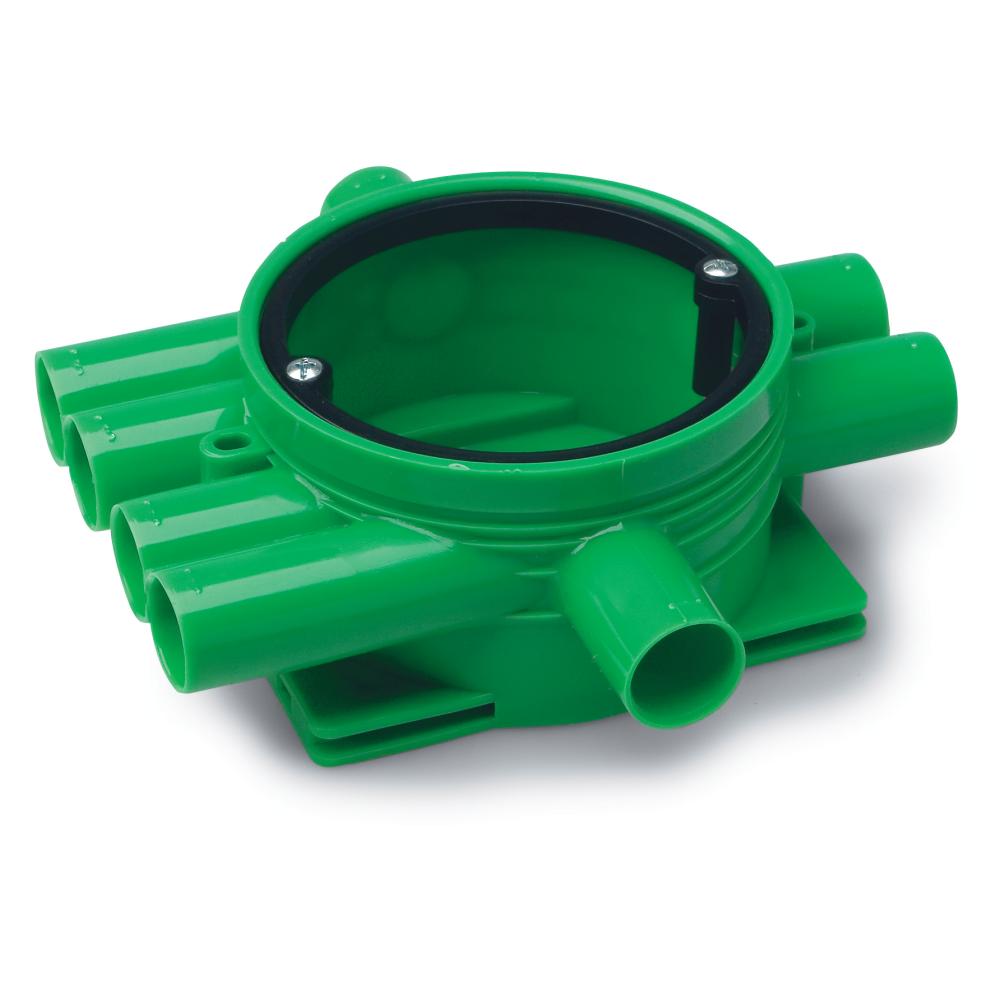 Kopplingsdosa Bårebo EDK-13 grön enkelgips