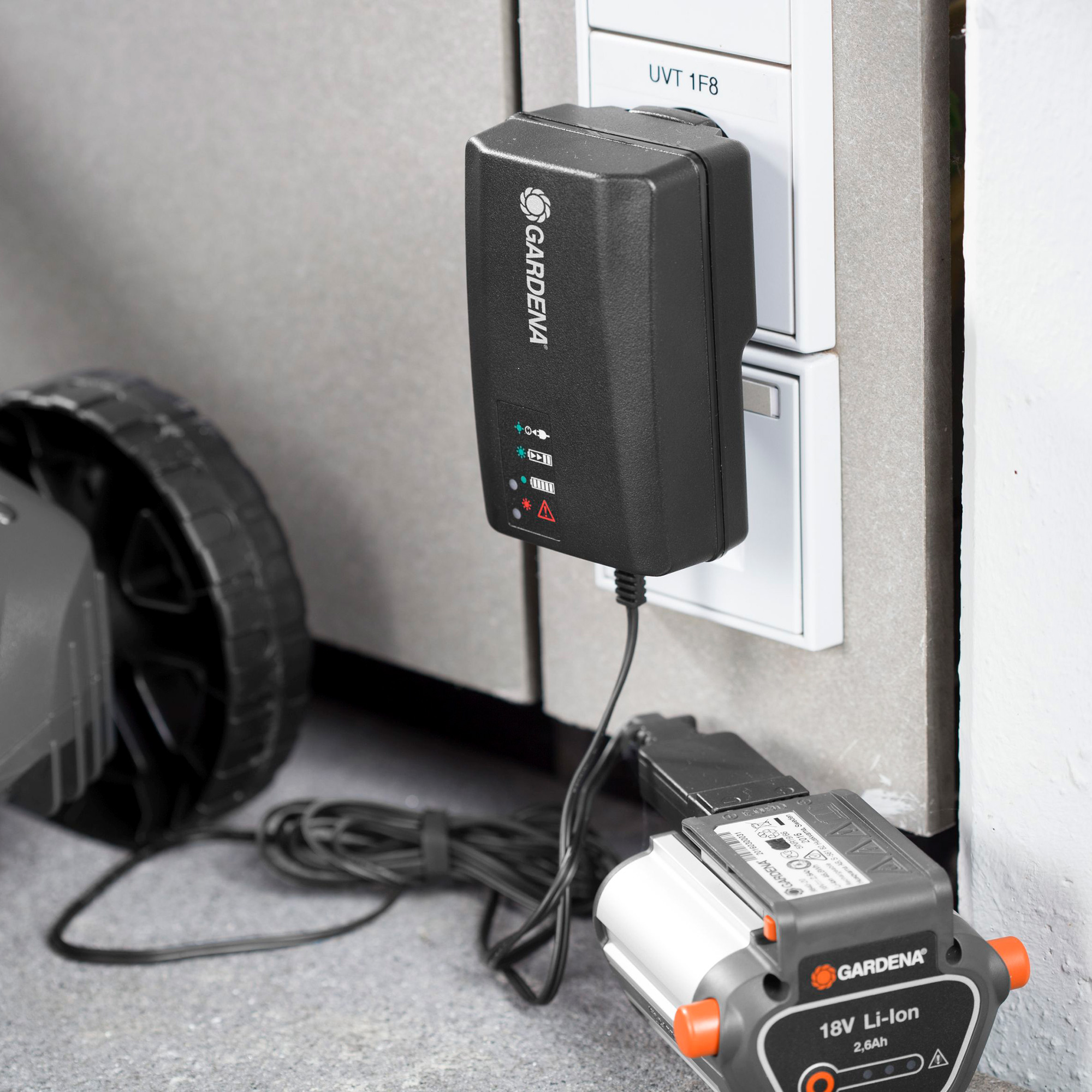 Snabbladdare Gardena QC18 18 V
