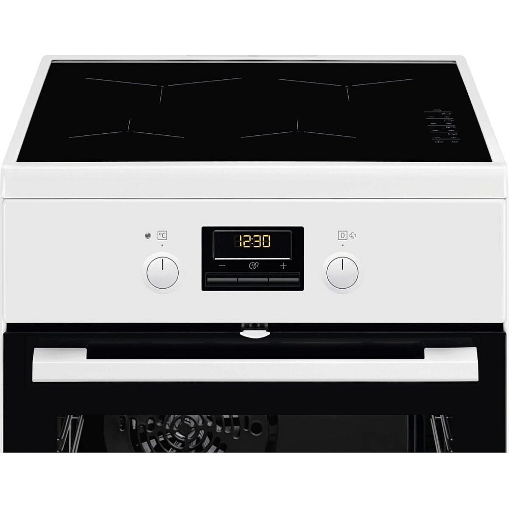 Induktionsspis Electrolux LKI561401W med SteamBake och Inbyggd Termometer - Vit