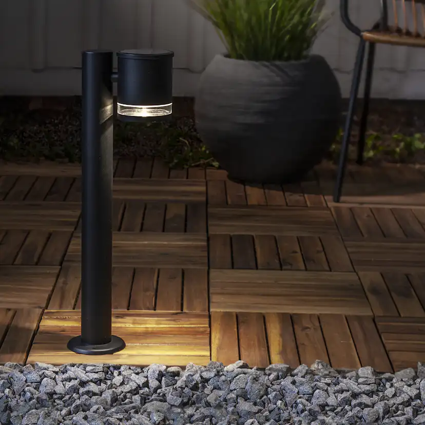 Solcell Pollare Star Trading Vienna LED