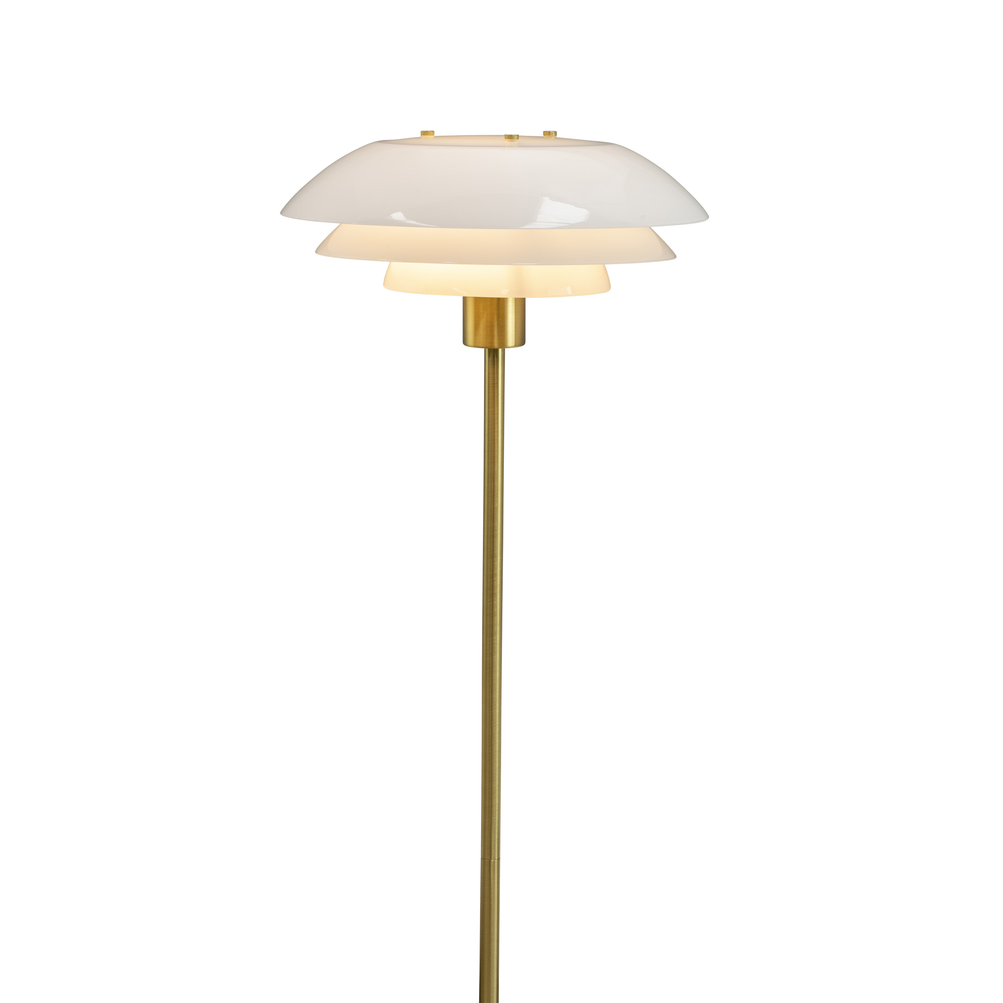 Golvlampa Dyberg Larsen DL31 Opal/Mässing