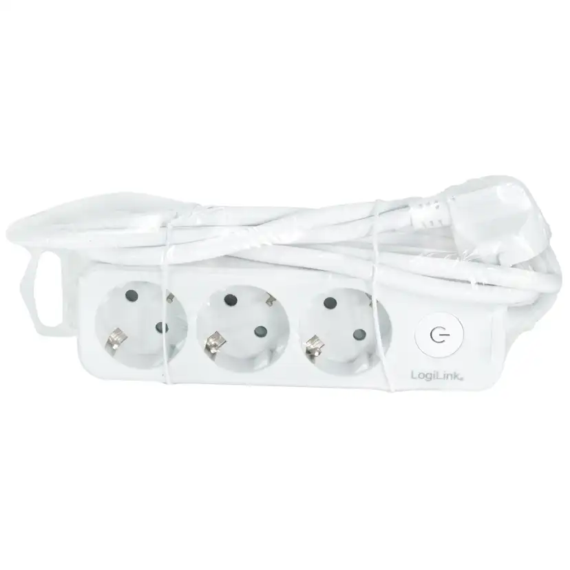 Grenuttag LogiLink 3-vägs Med Brytare 1,5 m