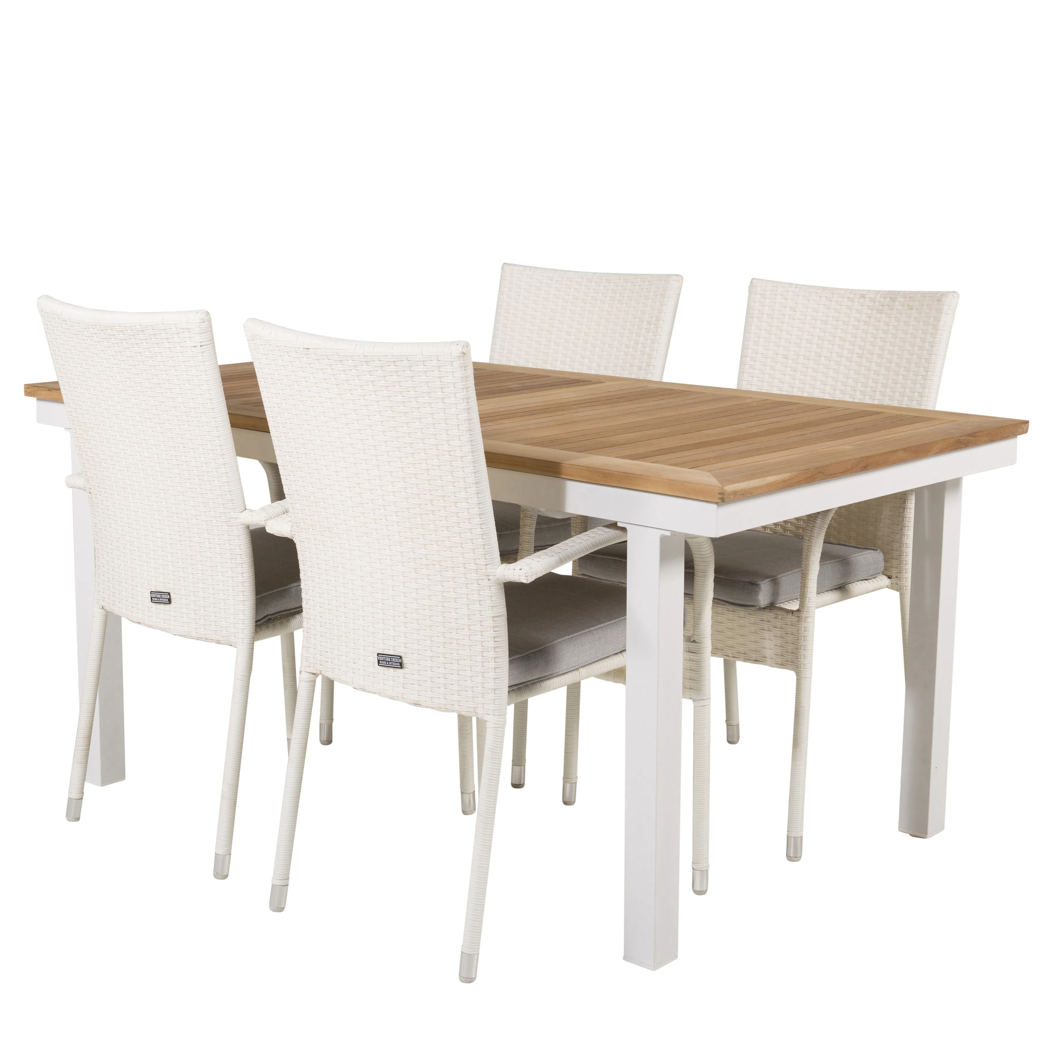 Matgrupp Venture Home Perla 160/240 med 4 Asta Stolar
