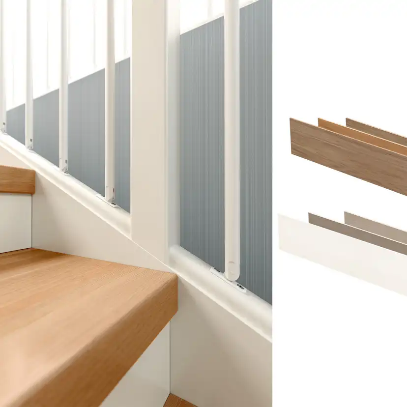 Sättsteg lackad ek 1800x170 L: 1800 mm