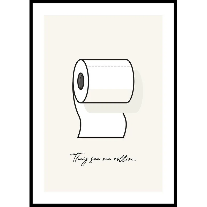 They See Me Rollin 50x70 50x70 cm
