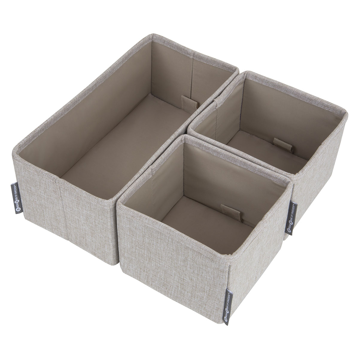 Förvaringslådor Bigso Box of Sweden Drawer organizer 3-set Beige