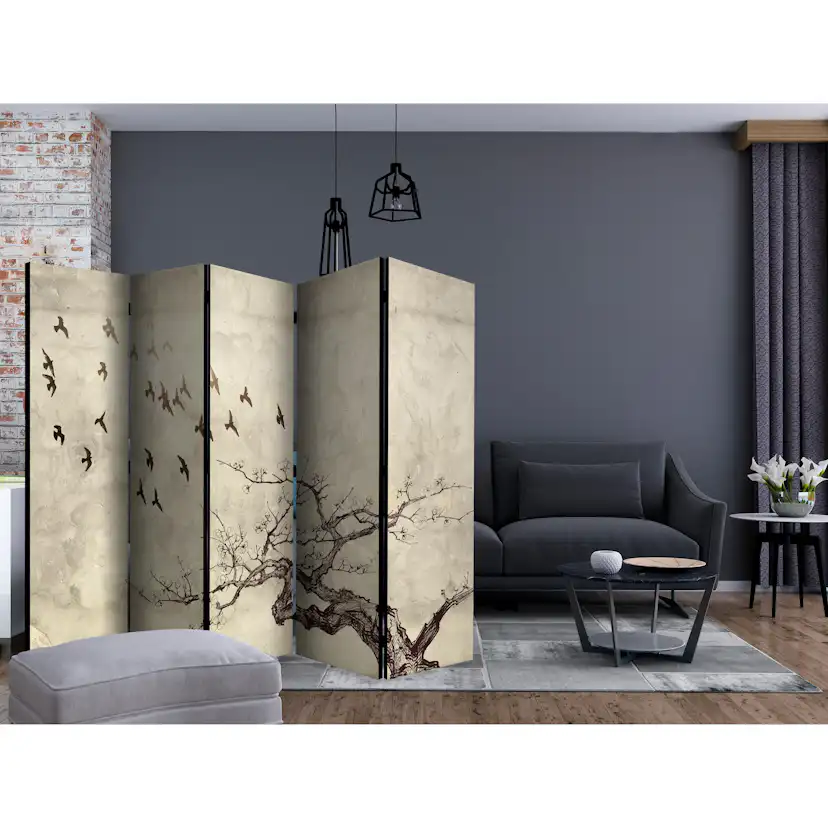 Rumsavdelare Arkiio Flock of Birds II 225x172 cm