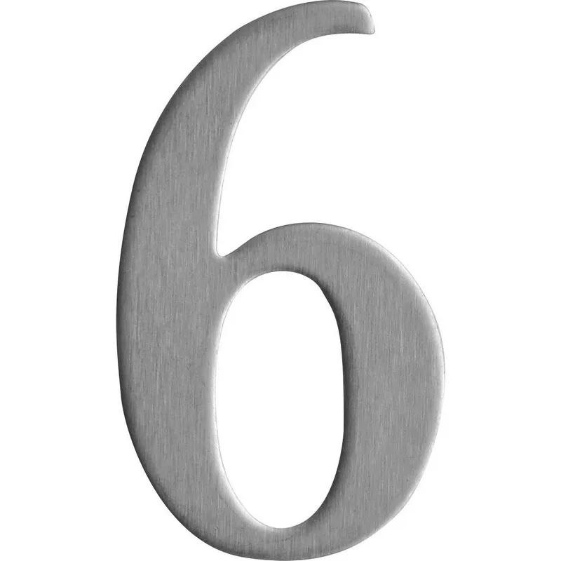 BREVLÅDESIFFRA 6 ROSTFRI Rostfri, 6