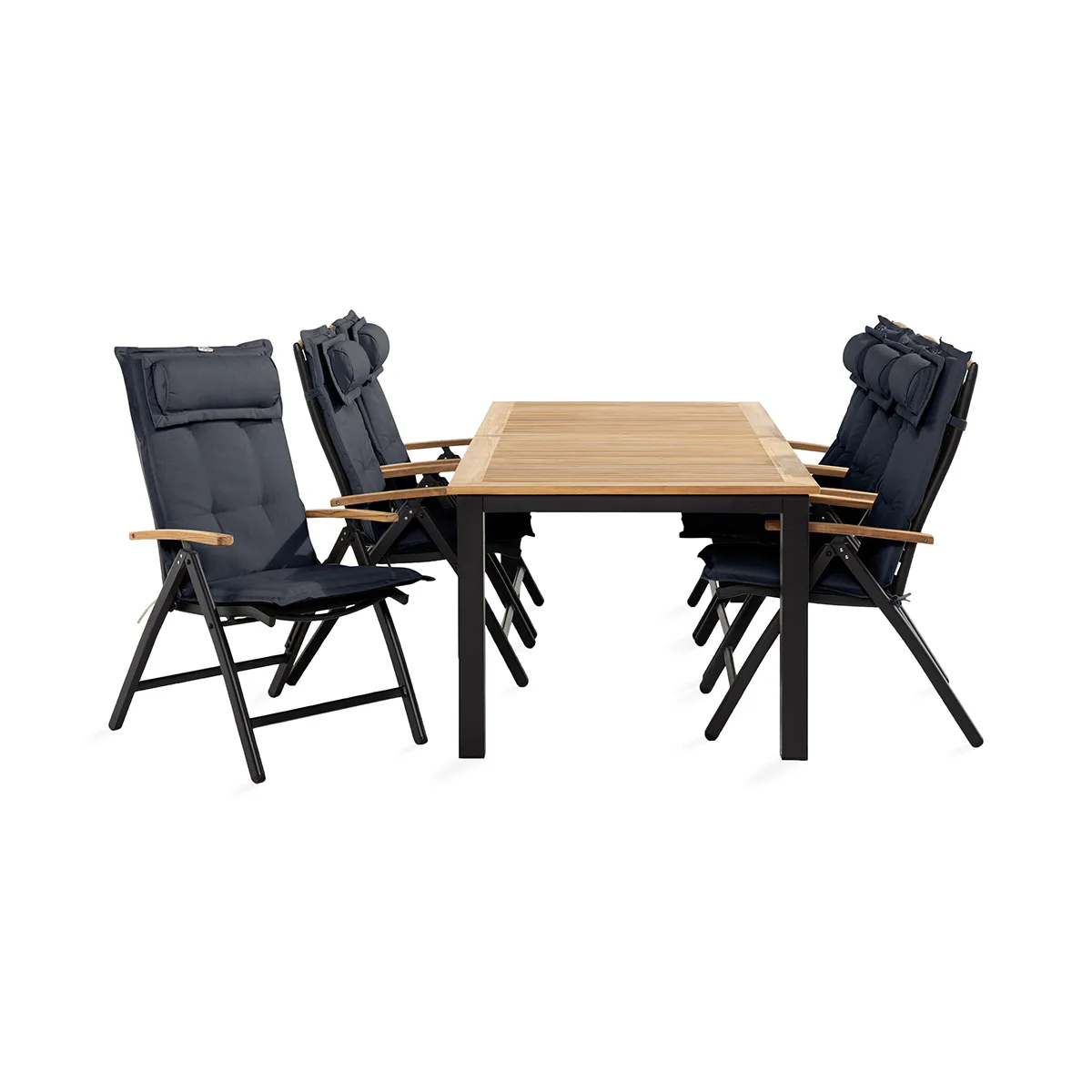 Svart/Teak/Grå