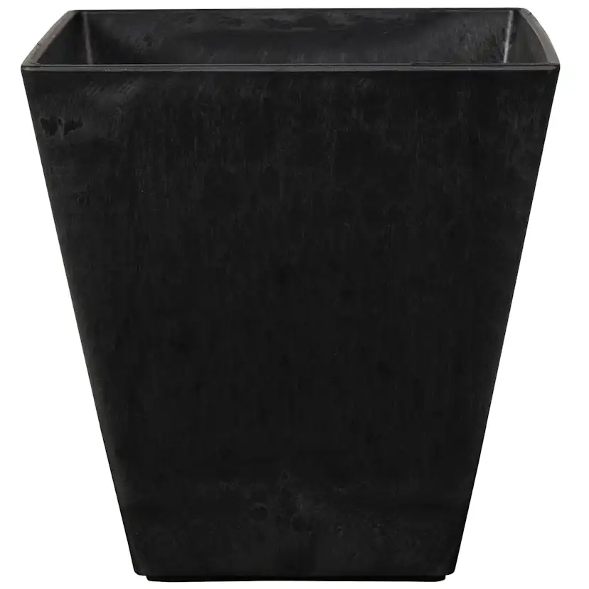 Kruka Artstone Ella Svart 15 x 15 x 15 cm