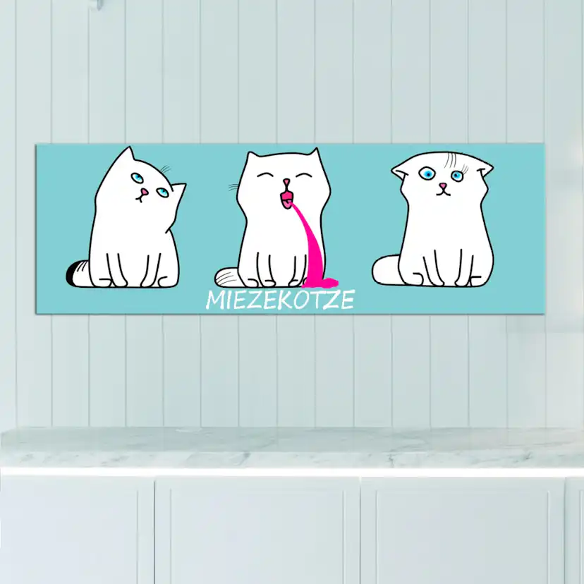 Tavla Arkiio Miezekotze Cat Trio Blue