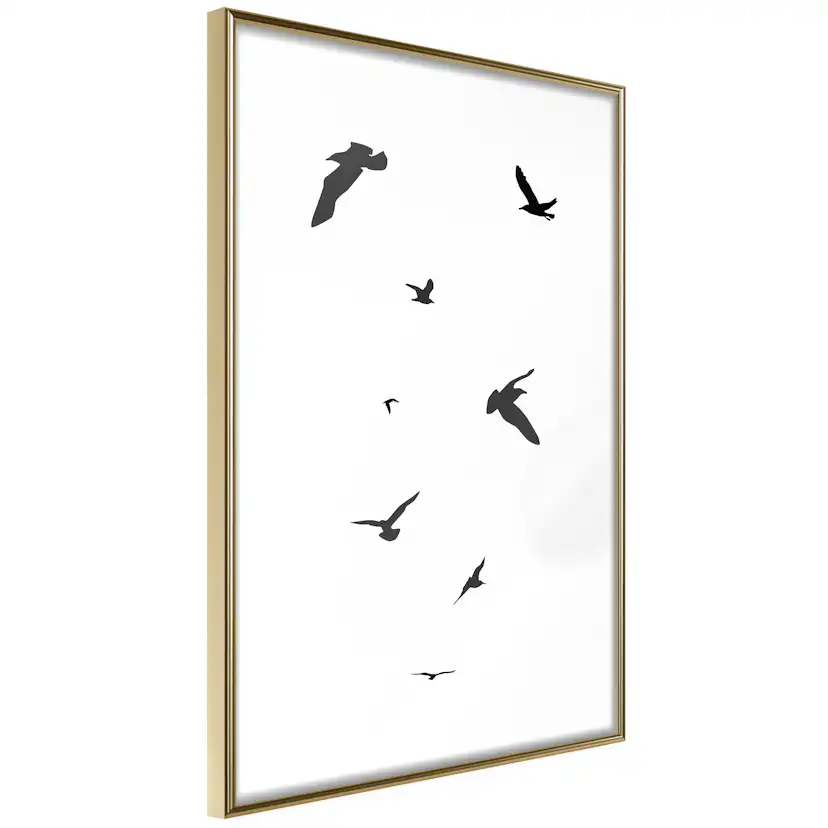 Poster Artgeist Affisch Evening Flight