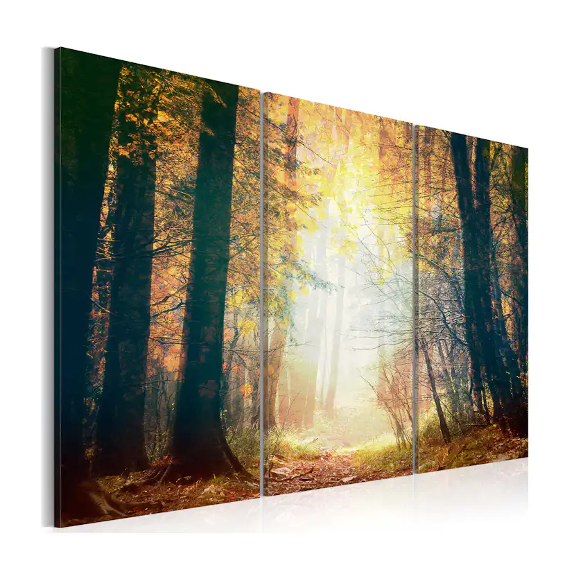 Tavla Arkiio Skönheten I Höst triptych