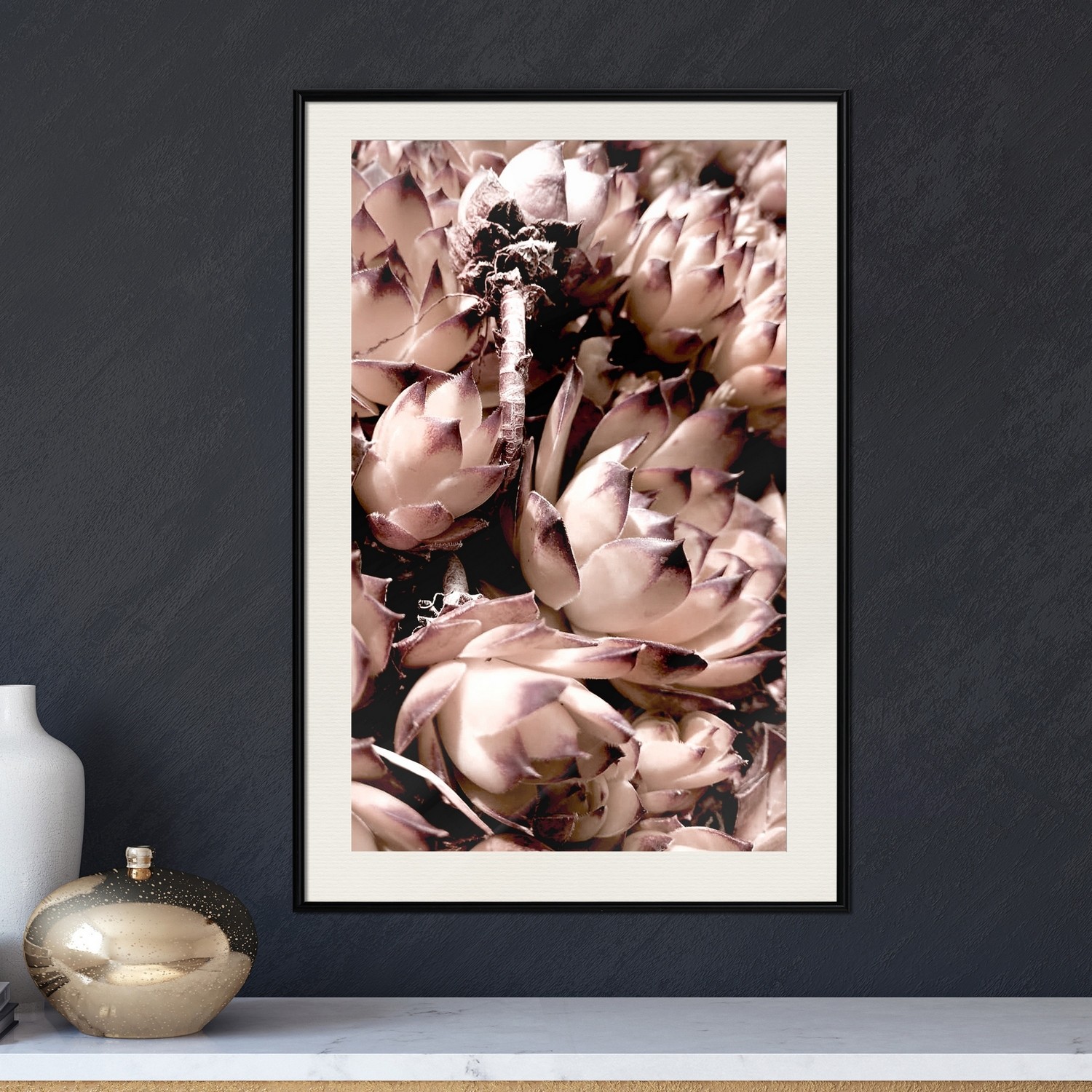 Affisch - Orpheus [Poster] 40x60 Svart ram med passepartout, 40x60 cm