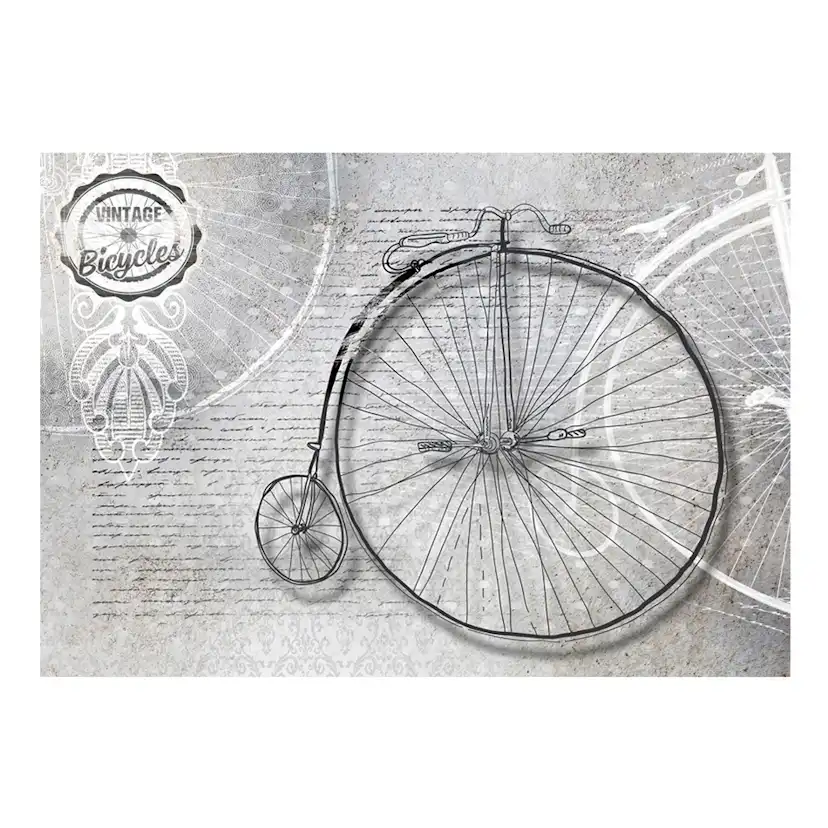 Fototapet Arkiio Vintage Bicycles Black And White