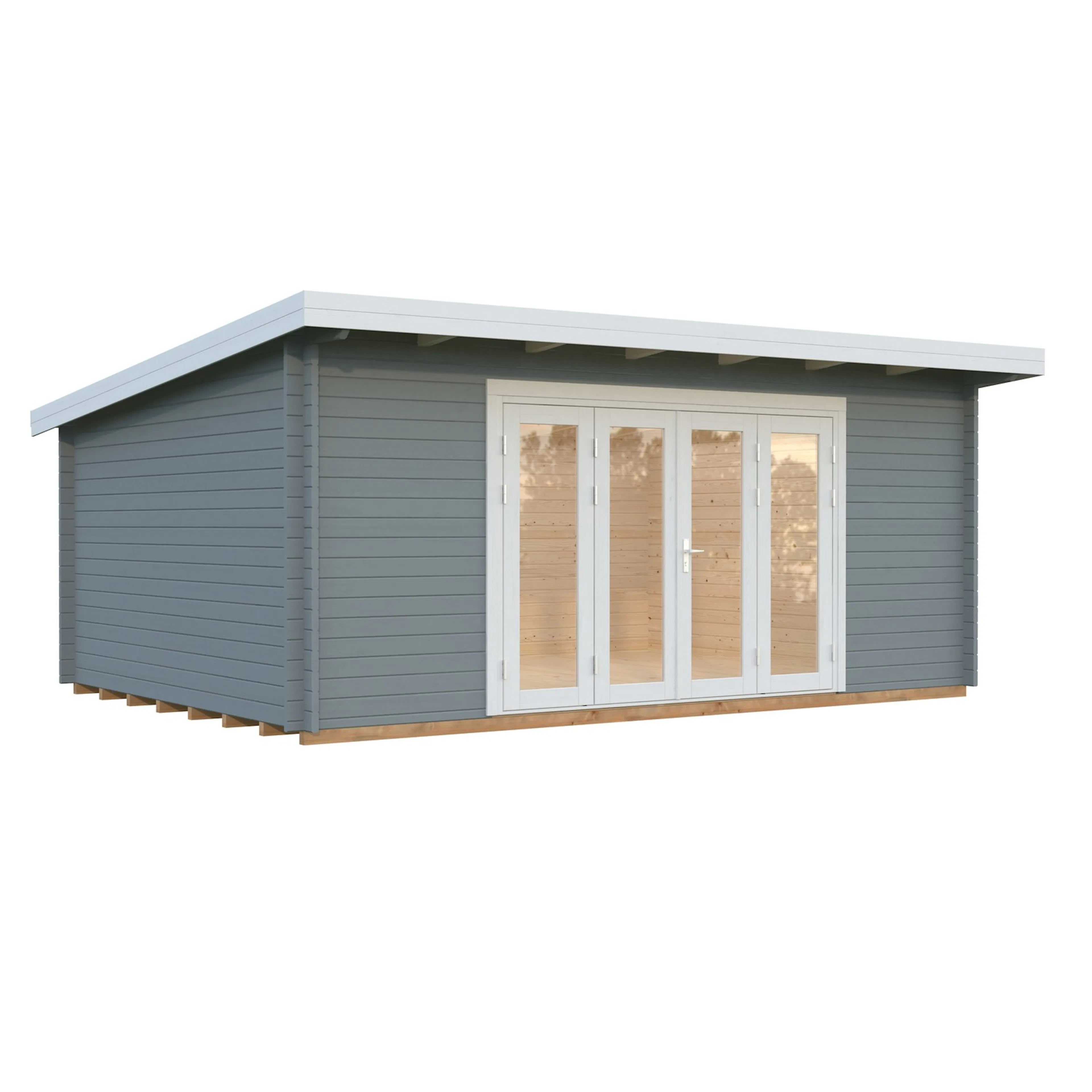 Lea 19,4 m2 Bifold PNT7042W2 Ljusgrå/Vit