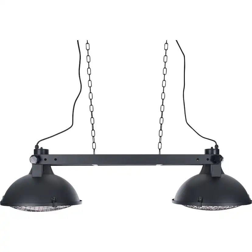 Infravärmare SunRed Indus II IND-3000H Terrassvärmare Svart Hängande 2100 W