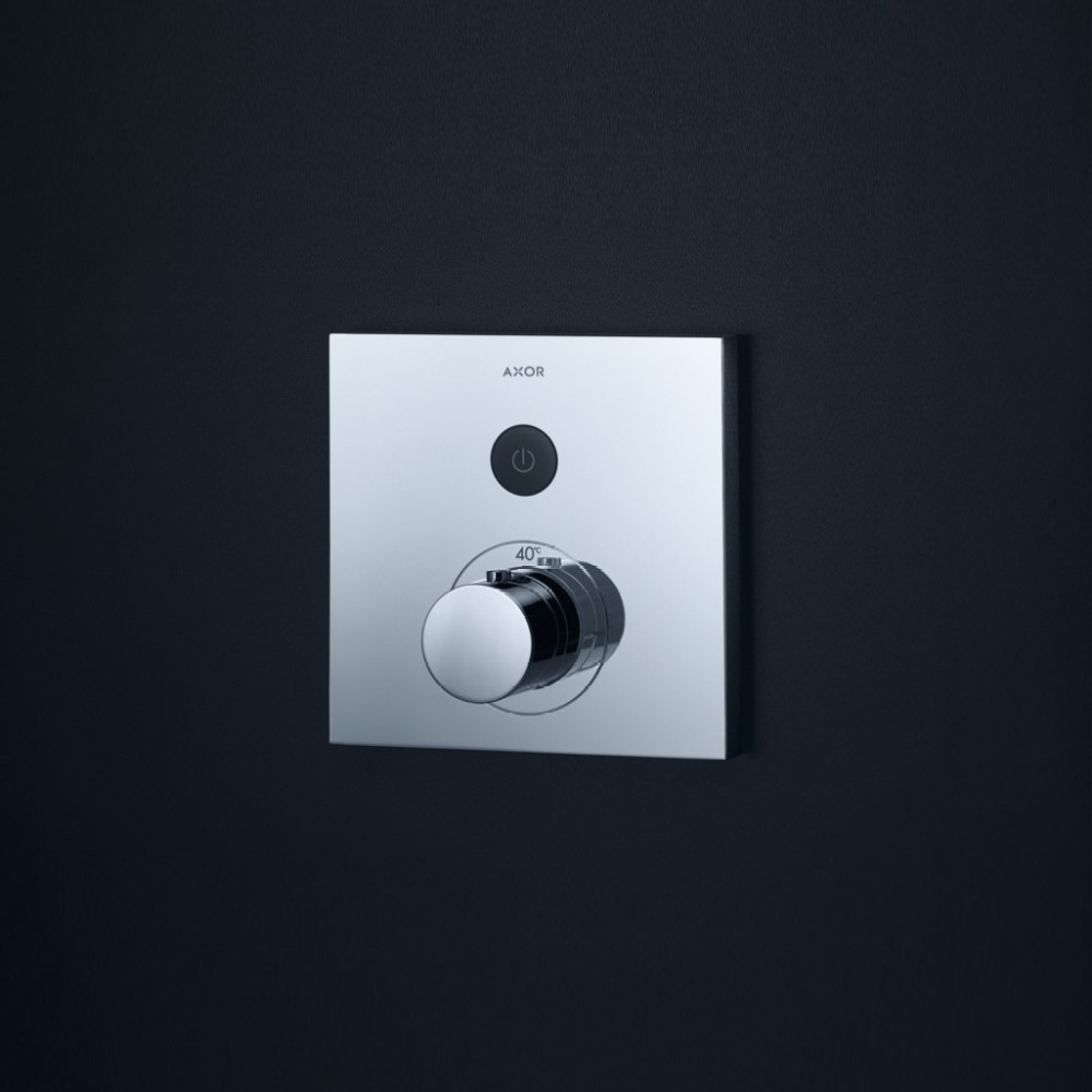 Inbyggnadsblandare Axor ShowerSelect Square 1-utlopp