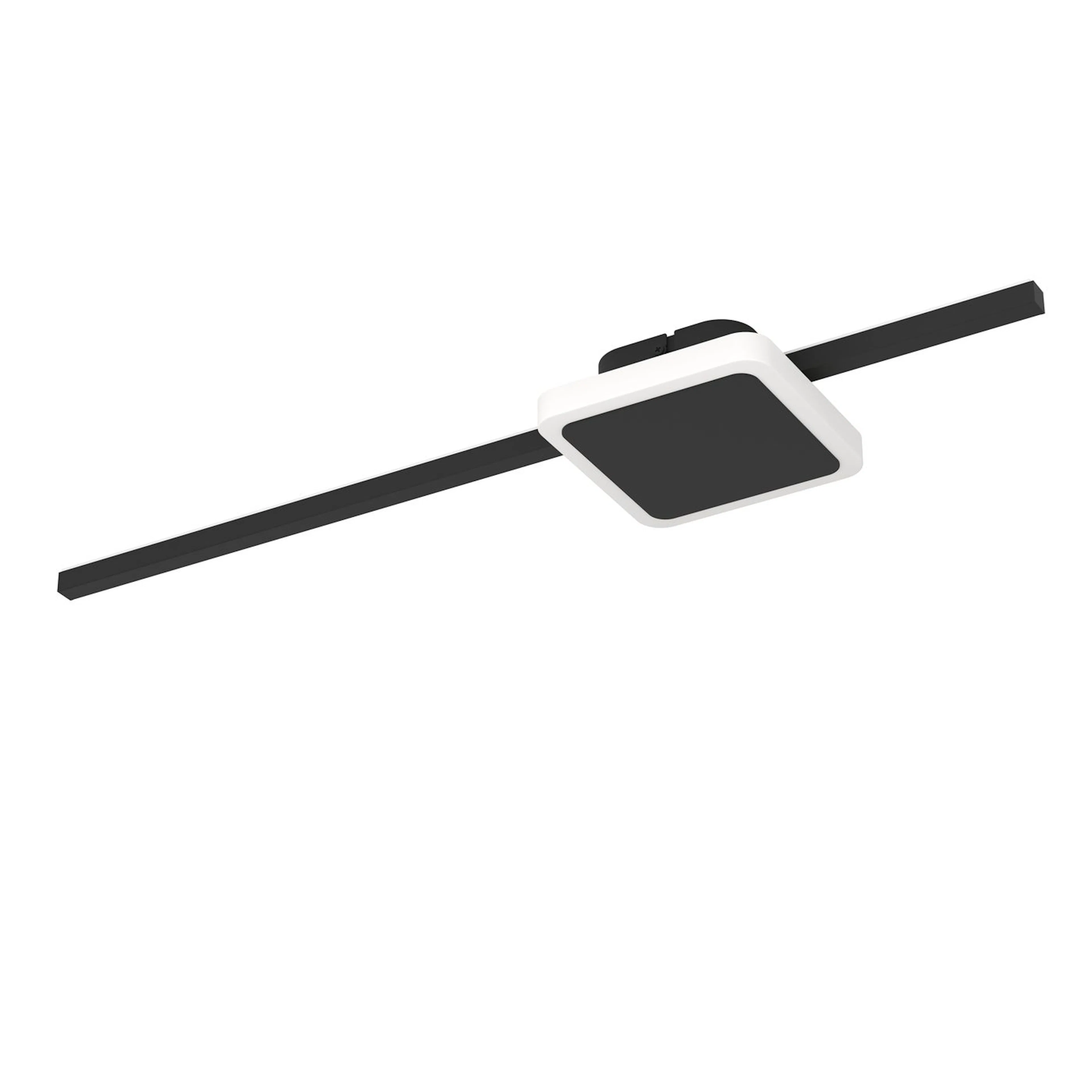 Vägg-/Taklampa Eglo Sarginto Kvadrat Svart Vit