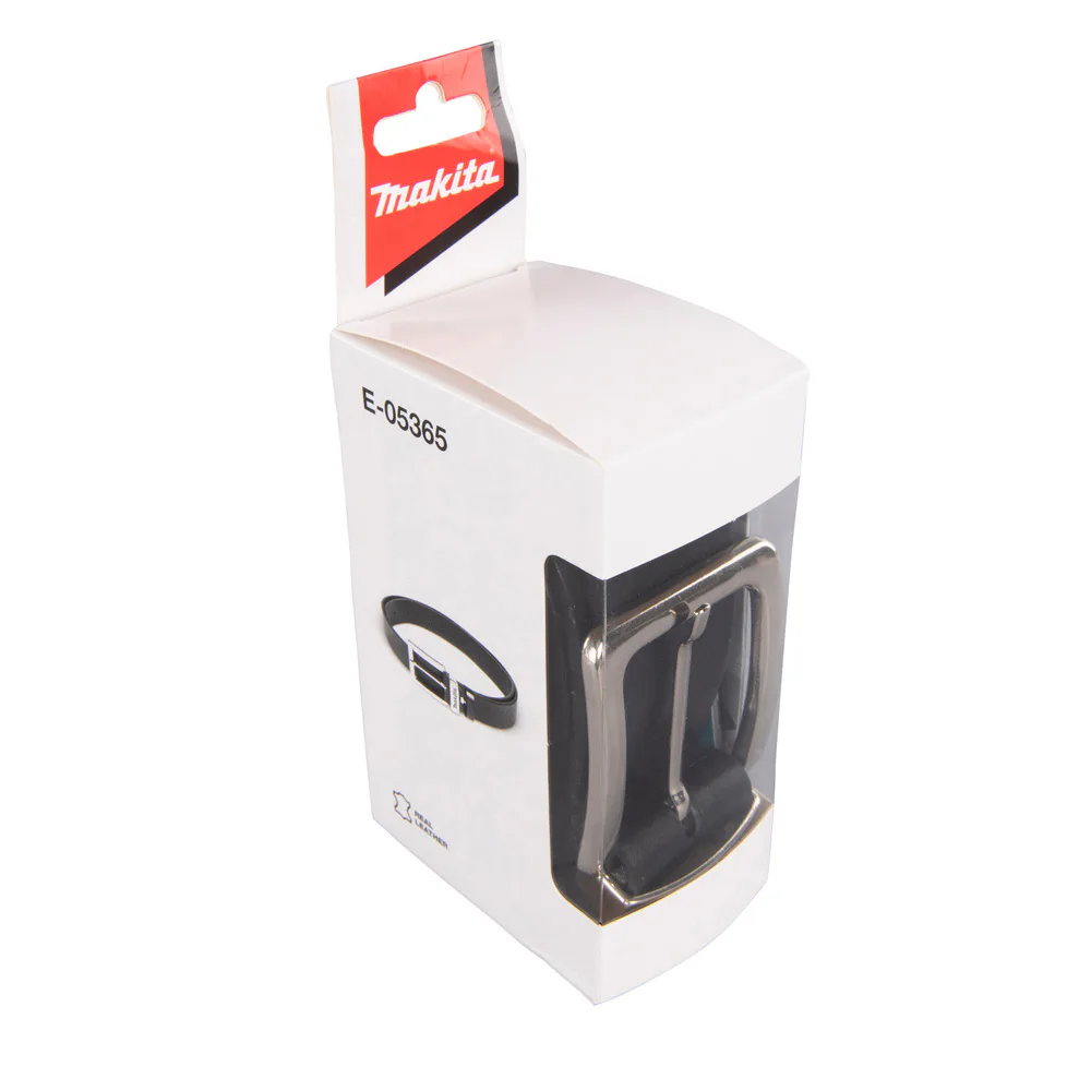 Bälte Makita E-05365 Svart Läder