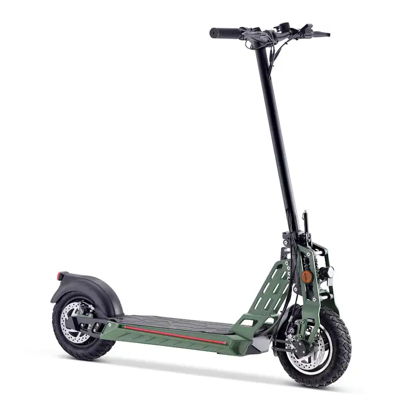 Elsparkcykel Gardeney HP-I45 500W i Grön/Svart, 30 km/h