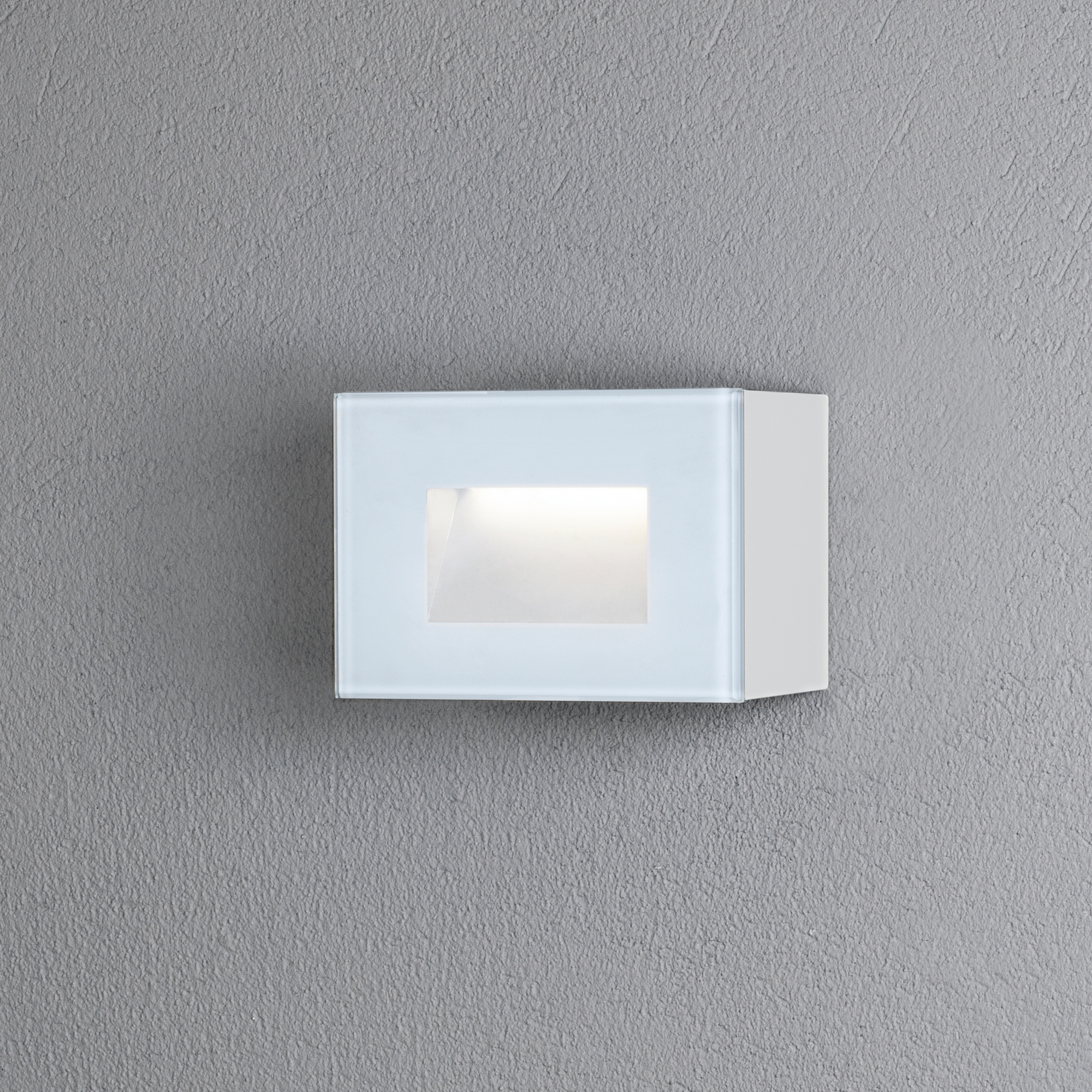 Vägglykta Gnosjö Konstsmide Chieri 4W LED Rektangulär