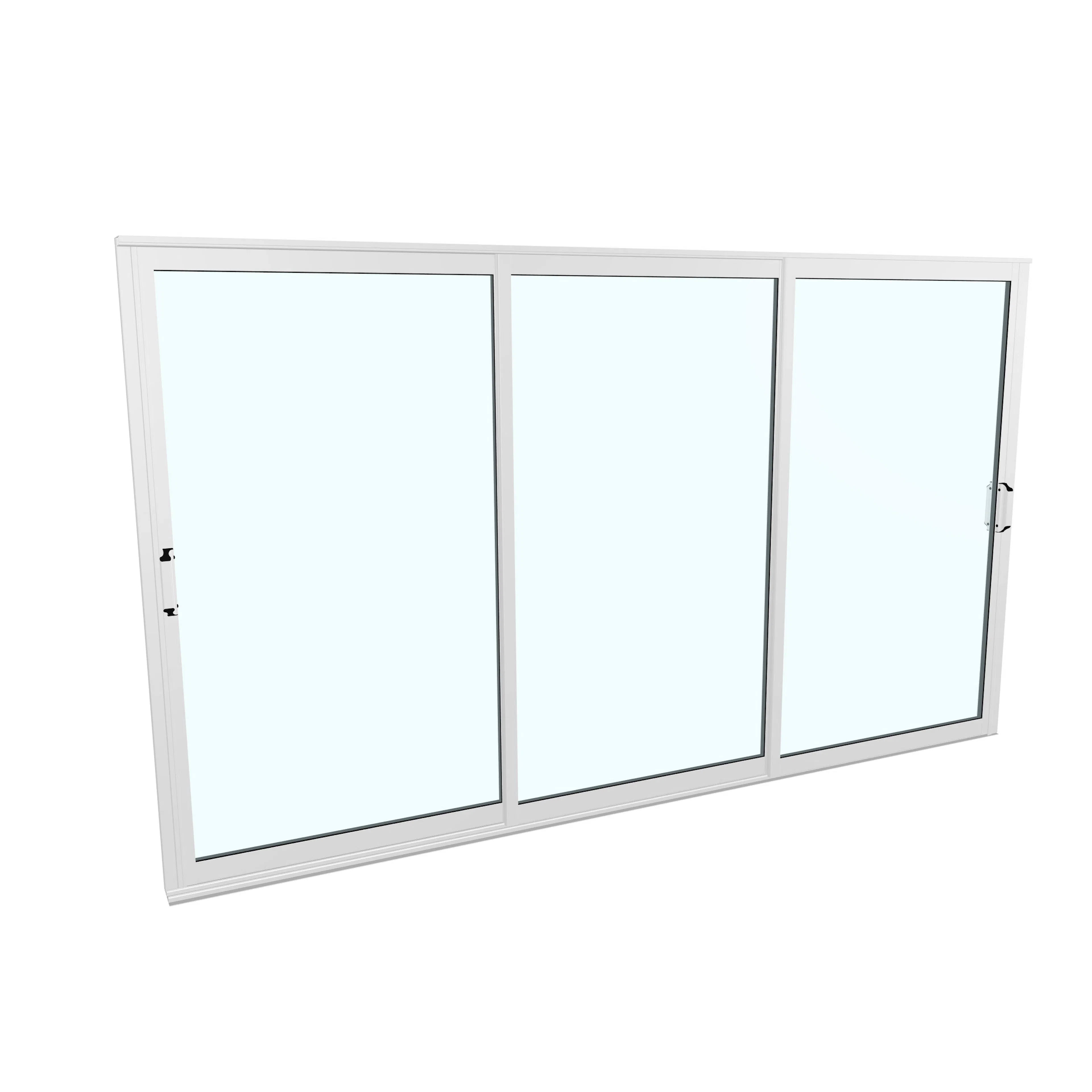 Landskap Skjutdörrsparti Robust B3400mm x H2000 - Vit Året r B3400 x H2000 mm - Vit RAL 9010