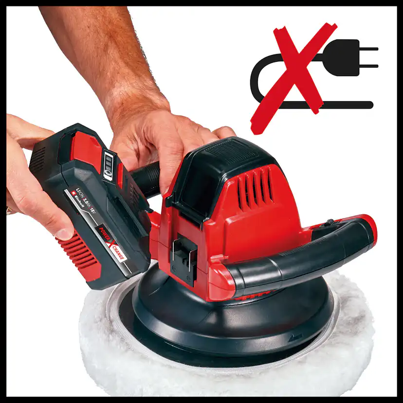 Polermaskin Einhell CE-CB 18/254 Li-Solo