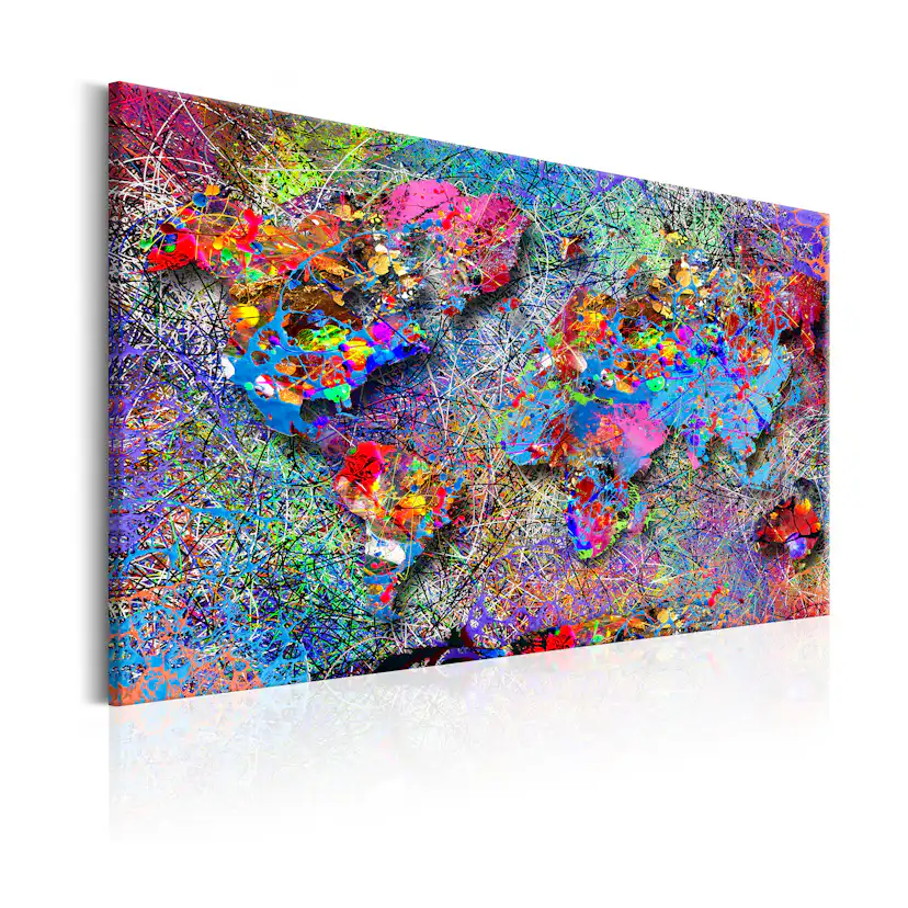 Tavla Arkiio Map Jackson Pollock Inspiration