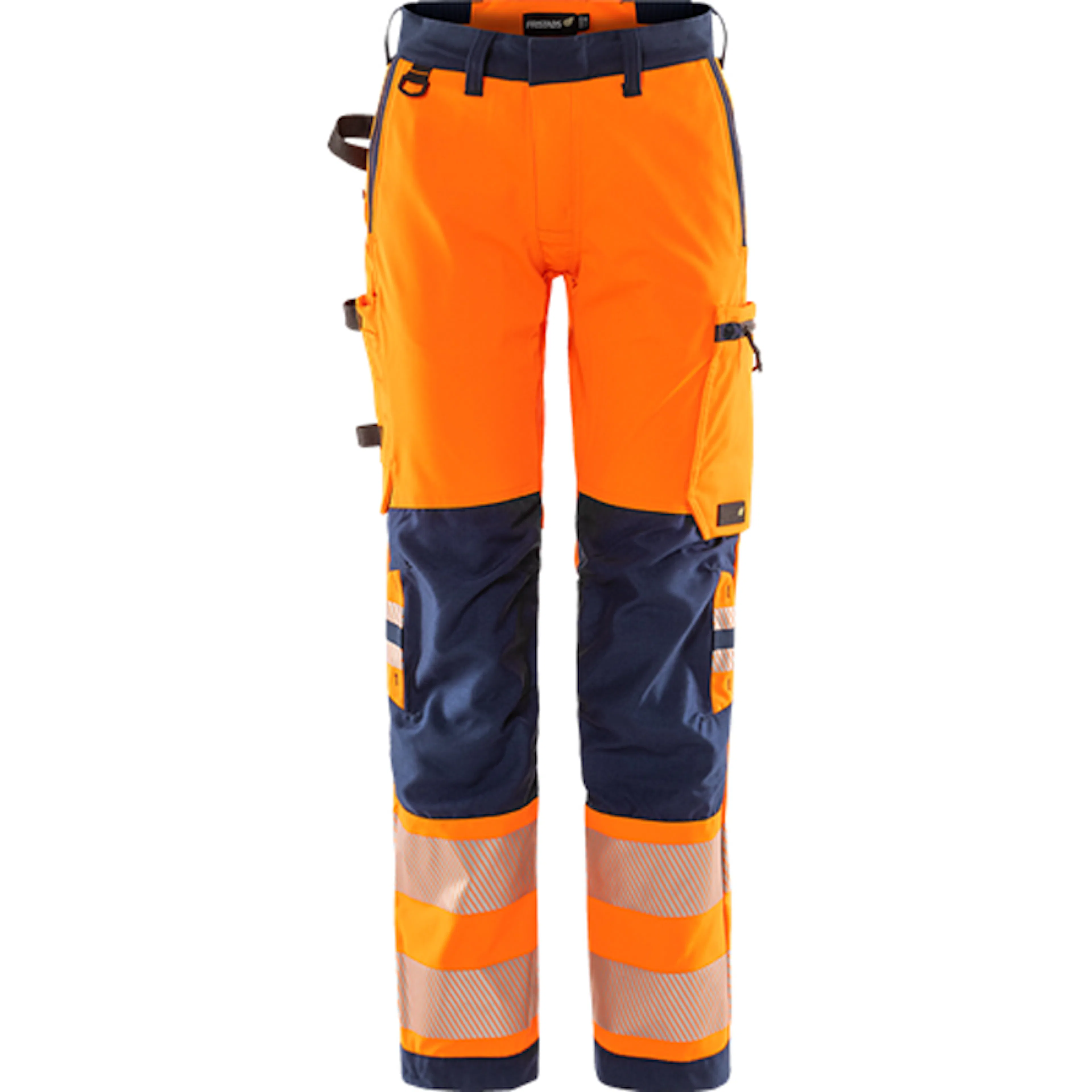 Varselorange/Marinblå
