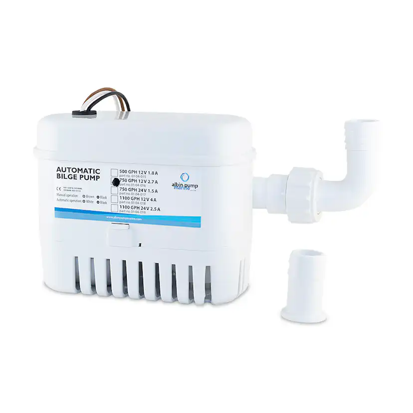 Länspump Albin Group Marine Automatisk 750 GPH 24V