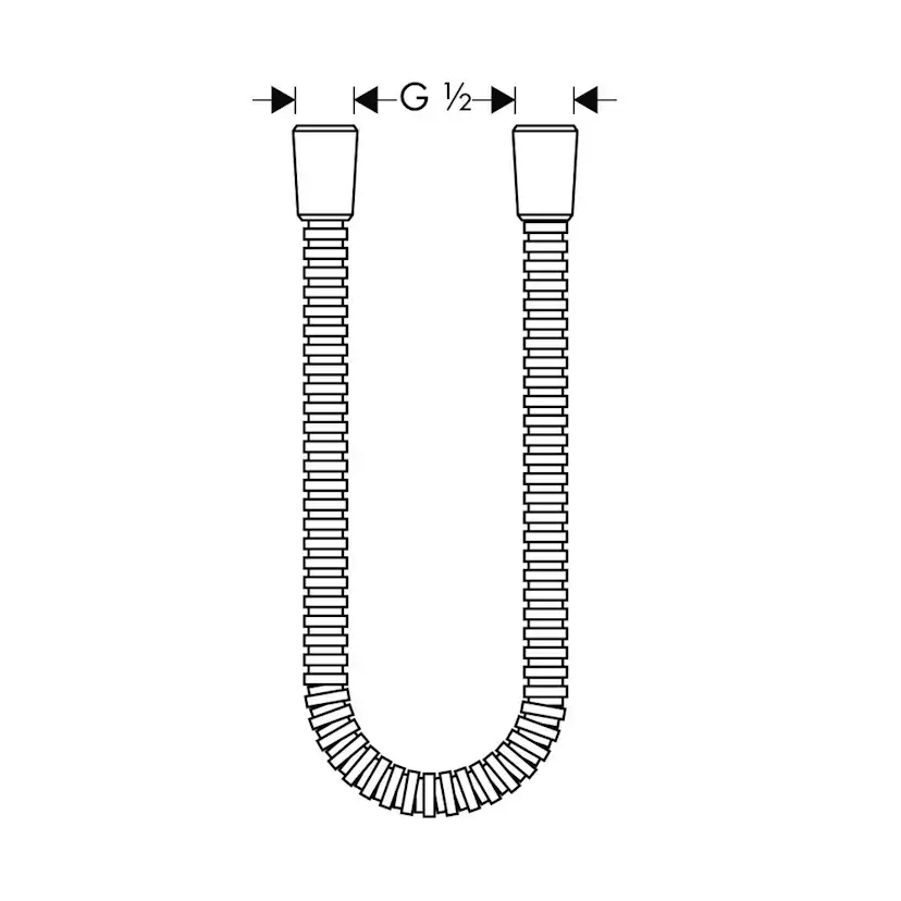 Duschslang Axor