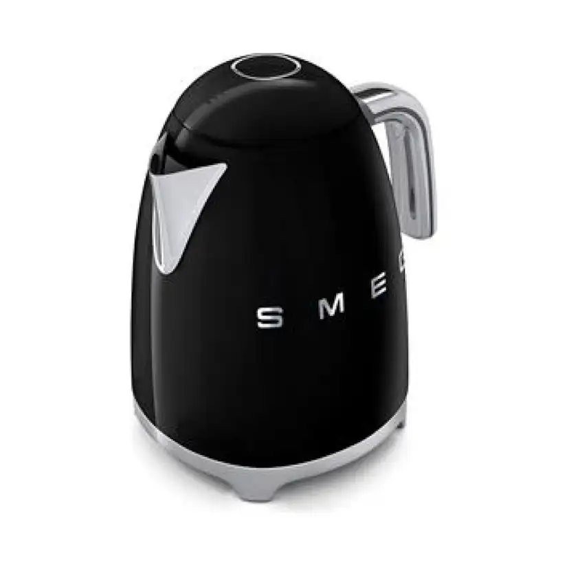 Vattenkokare Smeg KLF03BLEU Retro Svart med Rostfritt Stål