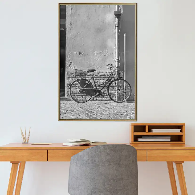 Poster Artgeist Affisch Old Italian Bicycle
