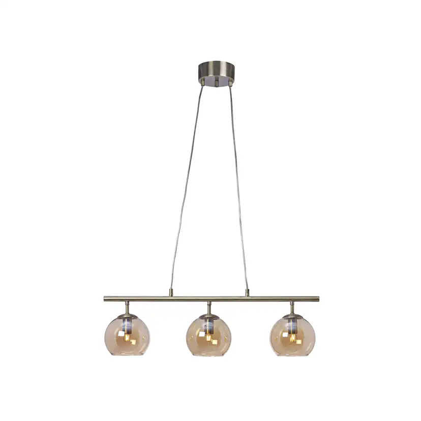 Taklampa Cottex Capella Hängande Lampa med 3 Glaskupor