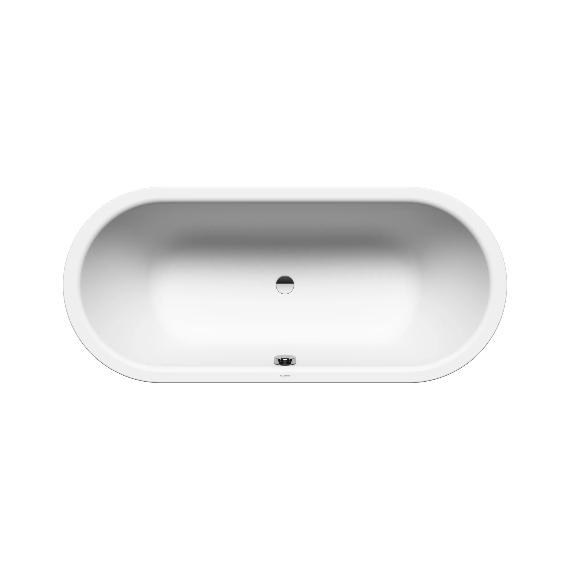 Inbyggnadsbadkar Kaldewei Classic Duo OvalxStorlek: 1800x800x420 mm, Färg: Alpine White Matt