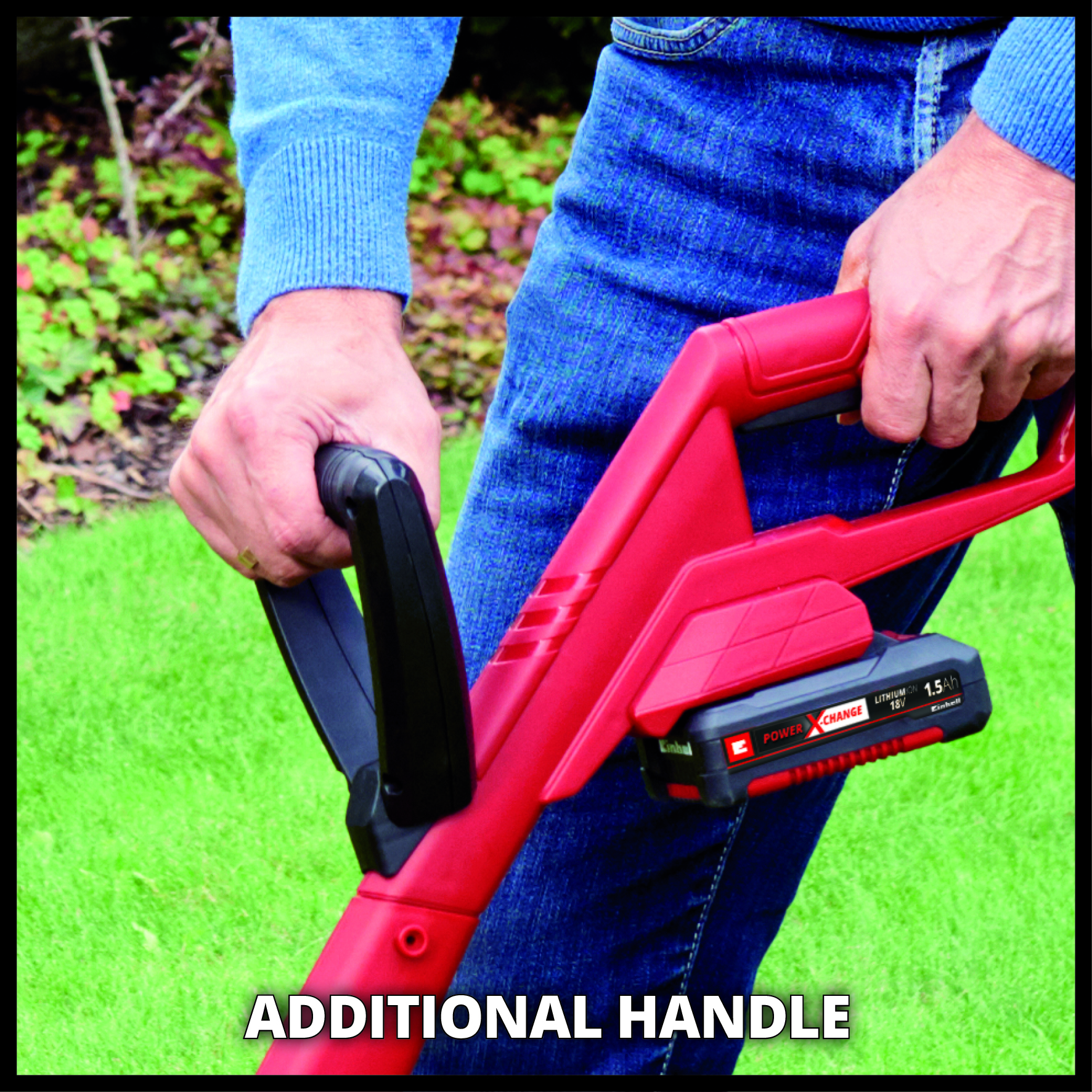 Grästrimmer Einhell CG-Ct 18/24 Li P 18V (1x1,5Ah) Kit med Batteri