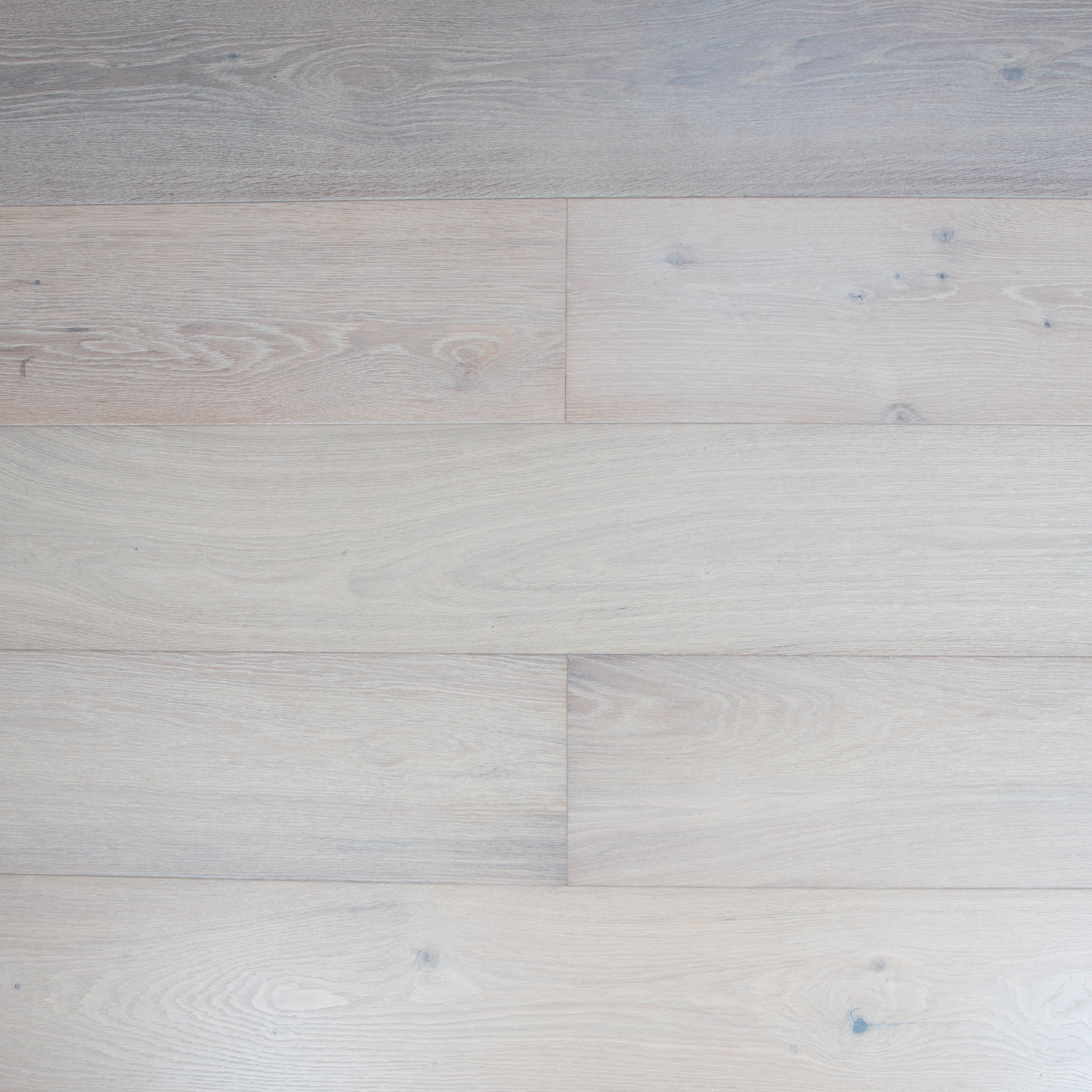 Parkettgolv Nordic Floor Ek Grand Cloud White  Mattlackad 1-stav