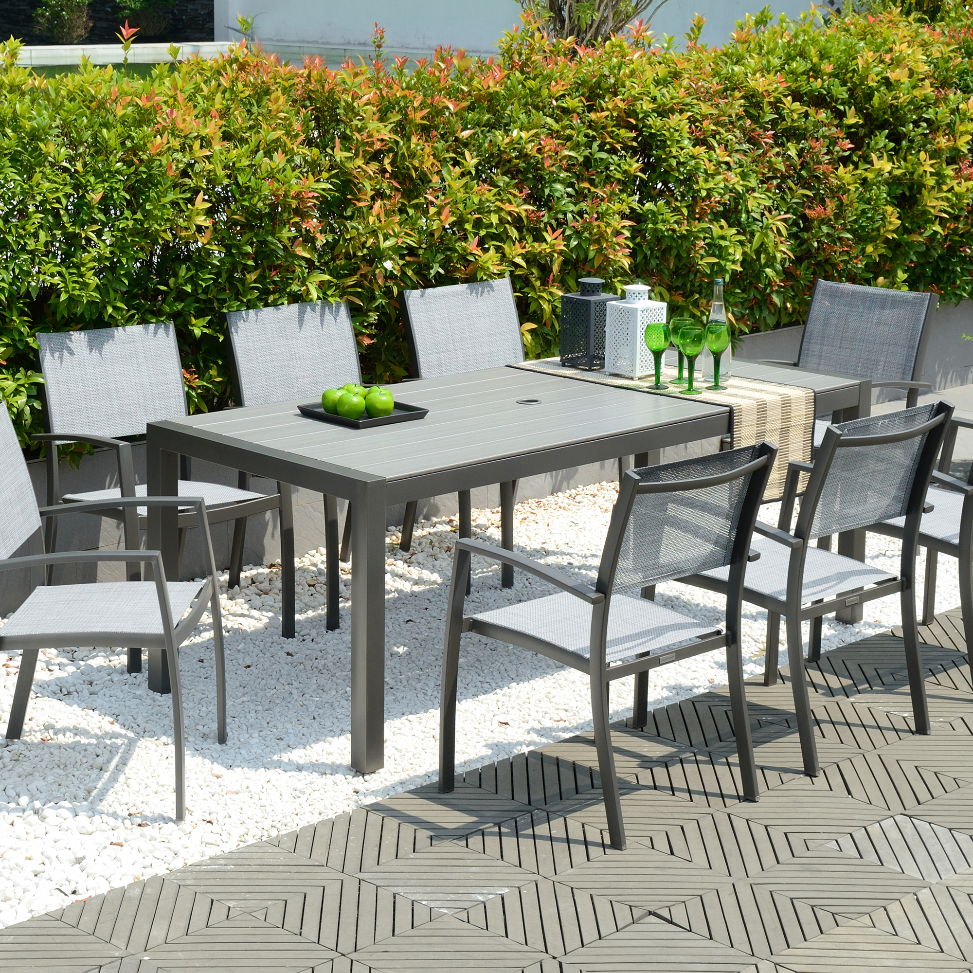 Matgrupp LifestyleGarden Solana med 8 Stolar