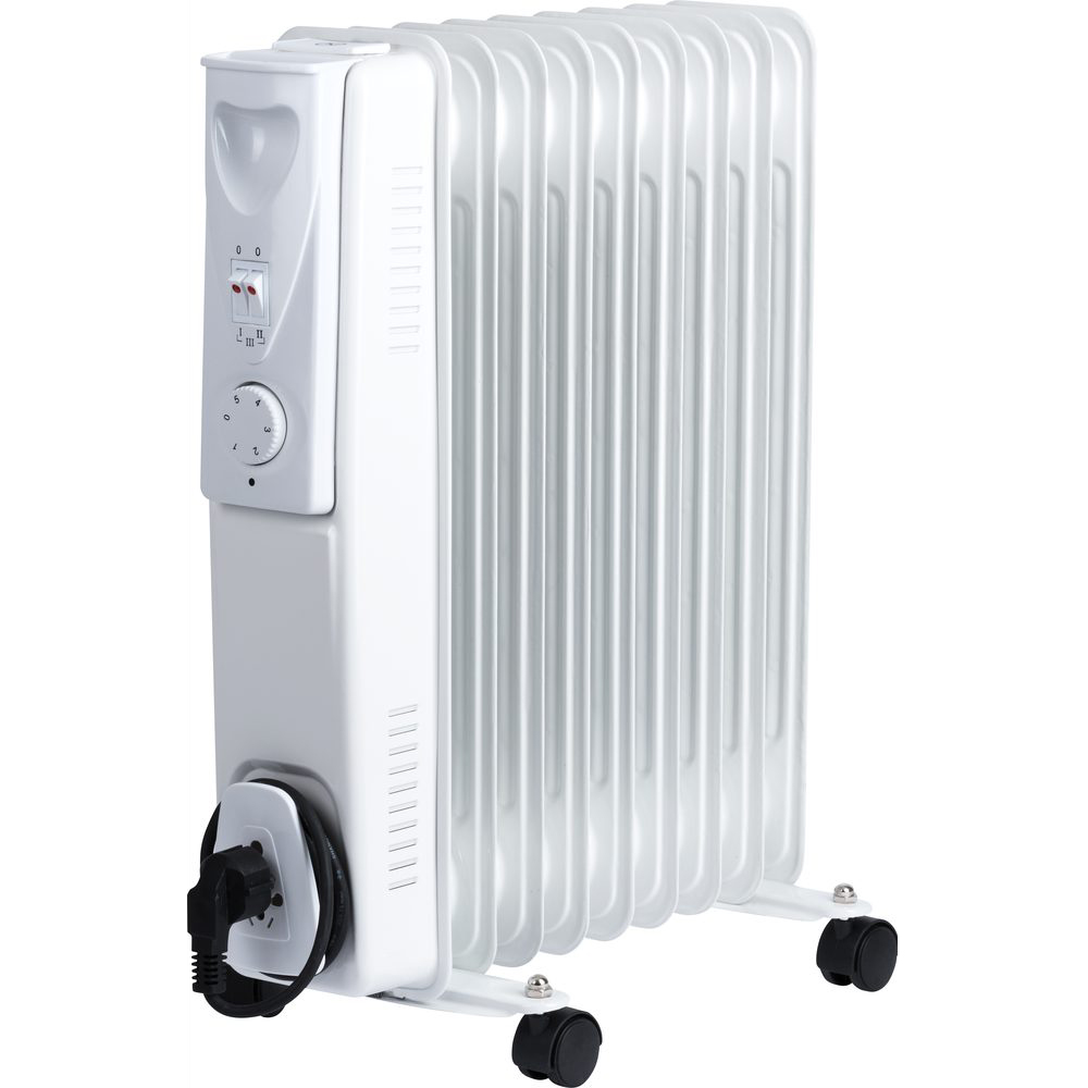 Värmeelement Gelia Fristående Oljefyllt 2000 W med Hjul