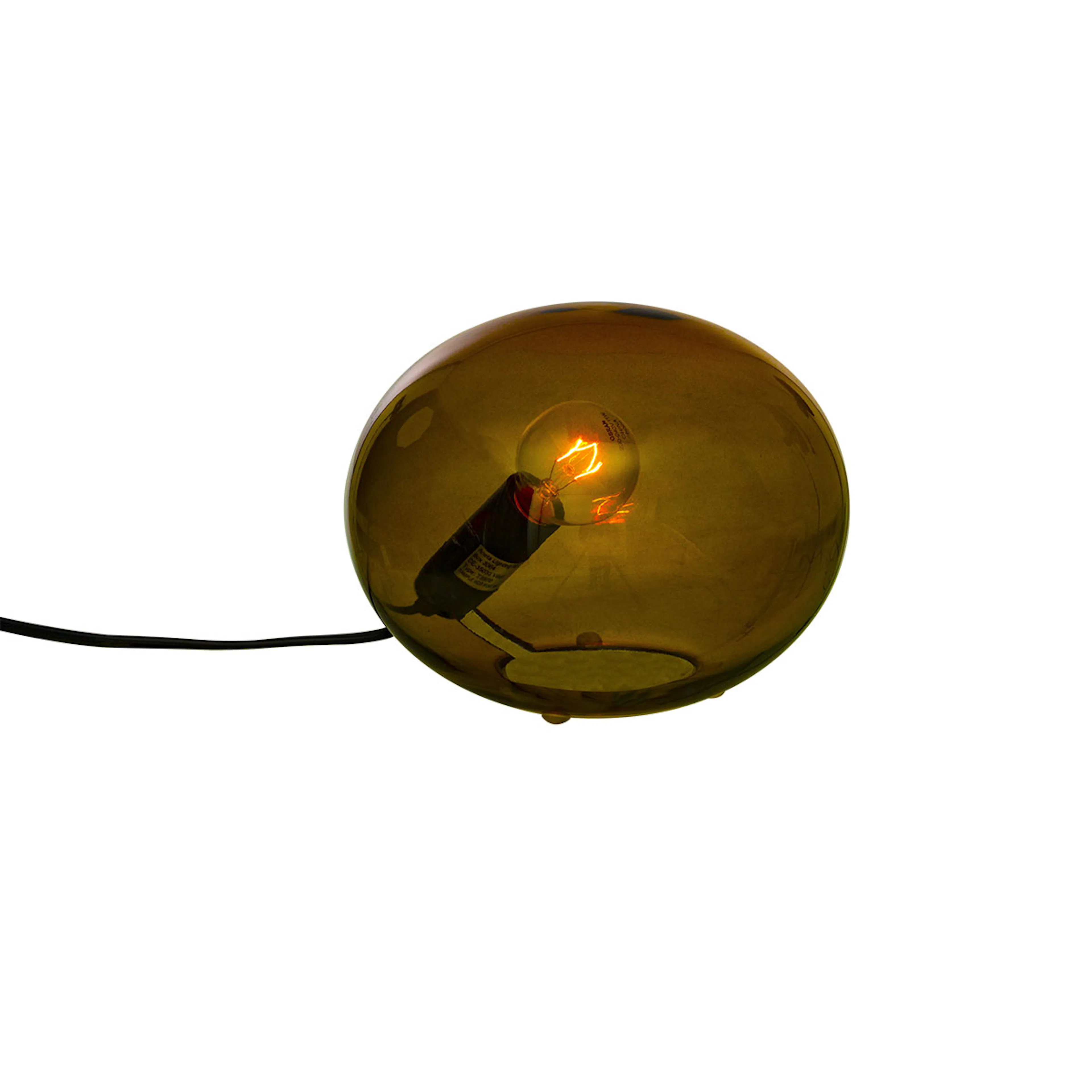 GLOBUS bordslampa 18cm, brun Brun