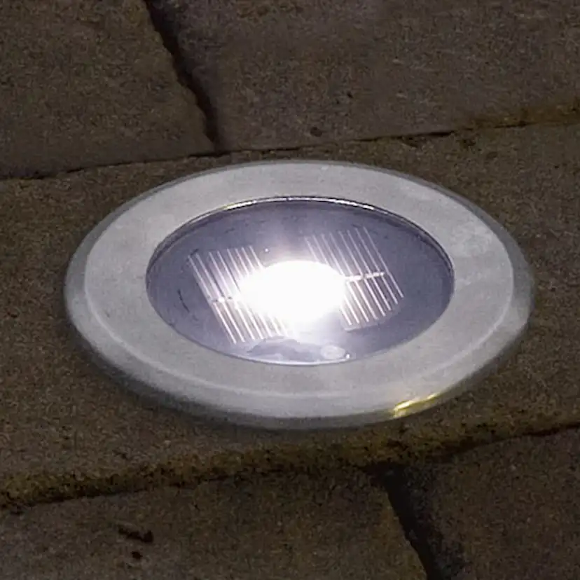Markspot Gnosjö Konstsmide LED Solcellslampa Batteri 2xaa