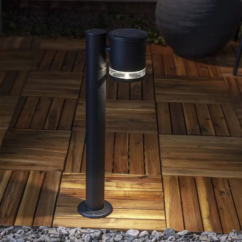 Solcell Pollare Star Trading Vienna LED