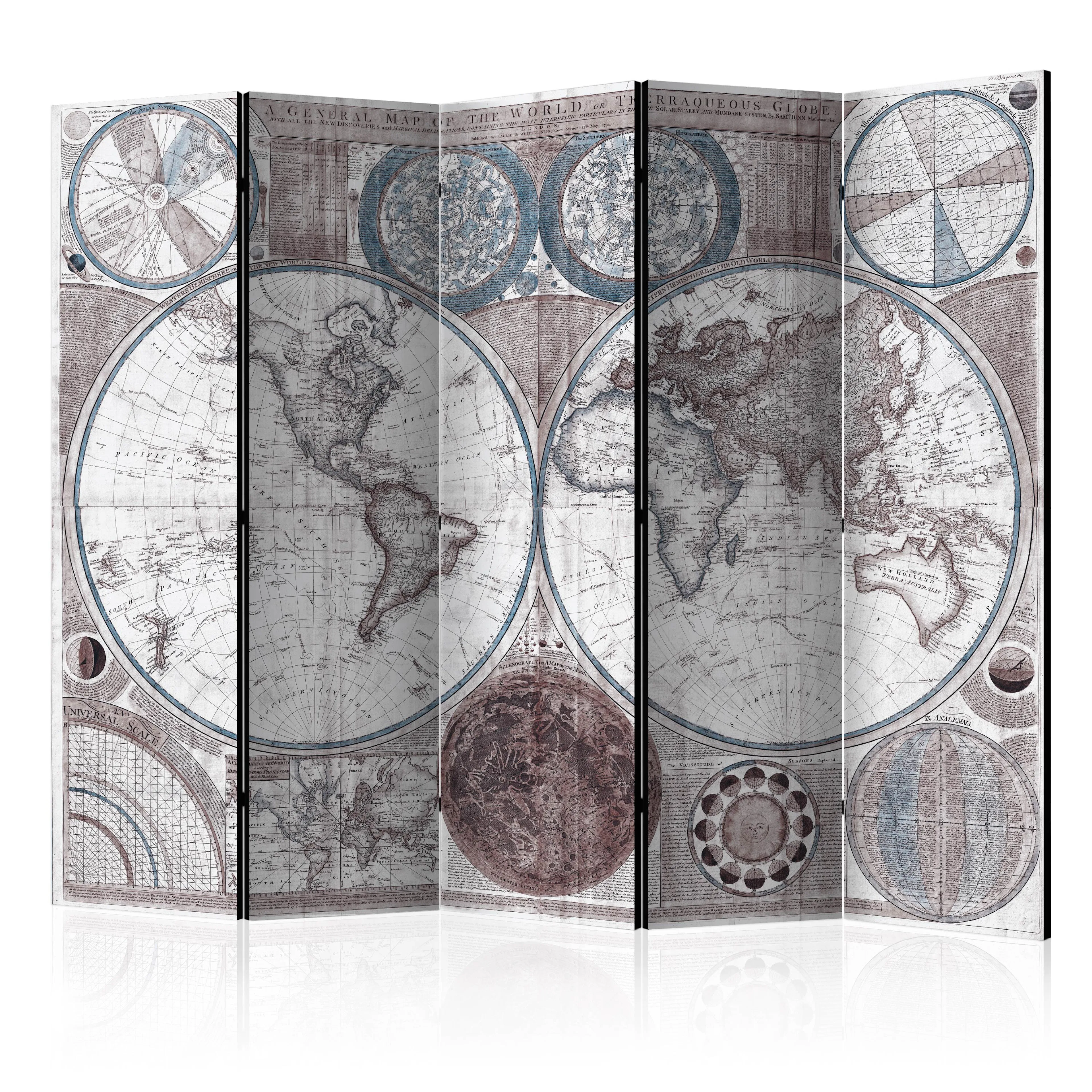 Rumsavdelare Arkiio Terraqueous Globe 225x172 cm