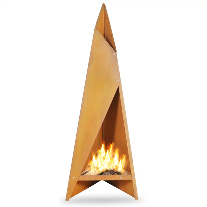 Eldstad Lyfco Cortenstål Tipi