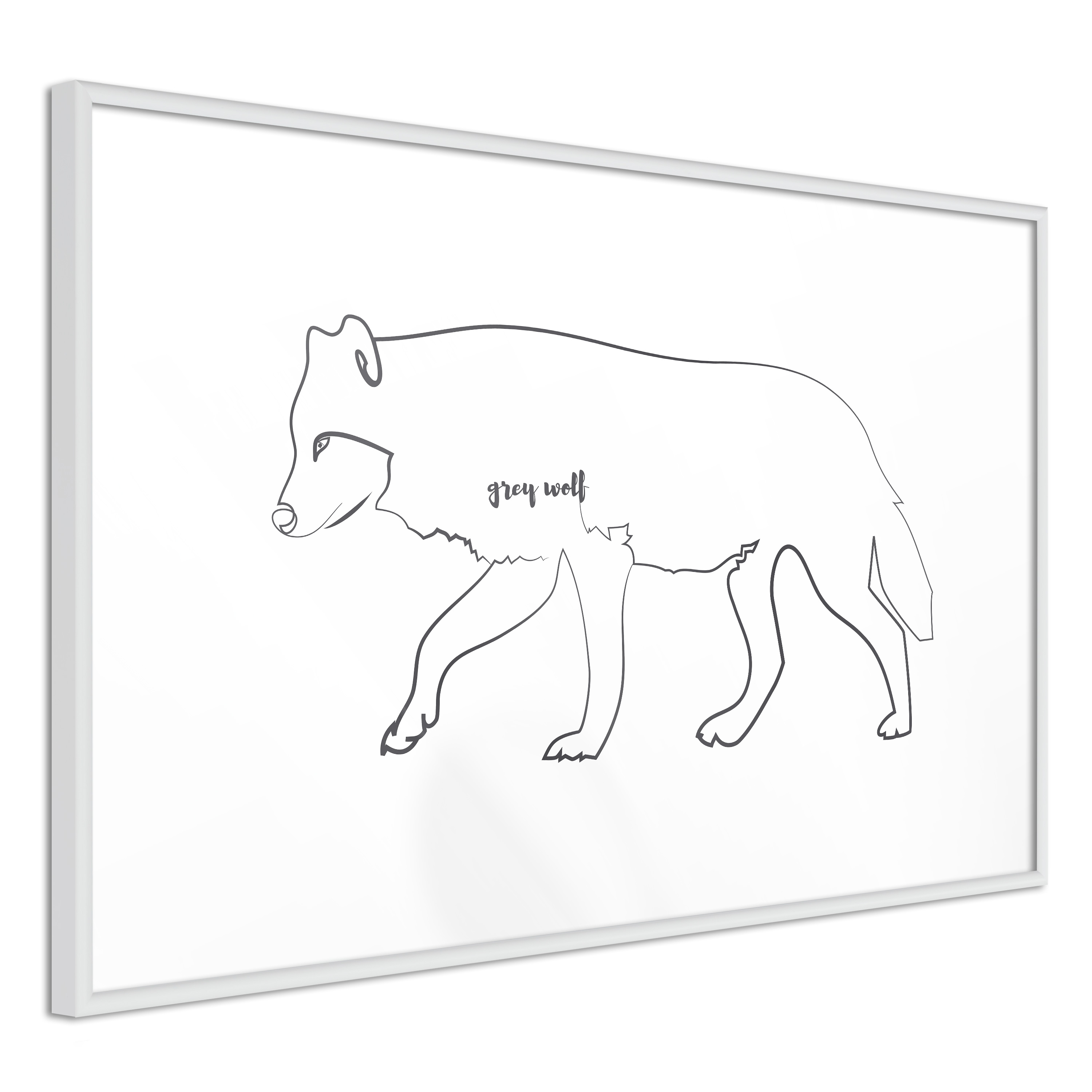 Poster Artgeist Affisch Wolf