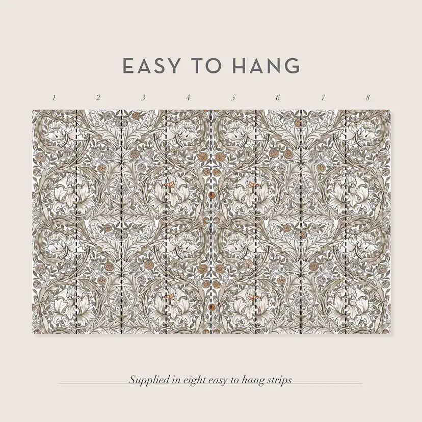Fototapet William Morris At Home African Marigold Neutral