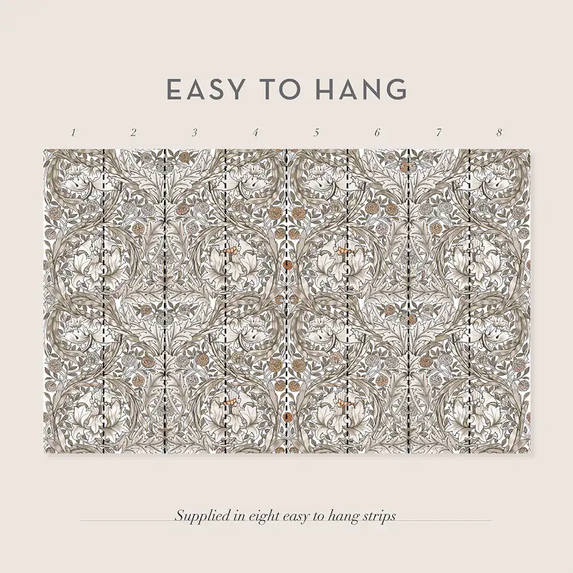 Fototapet William Morris At Home African Marigold Neutral