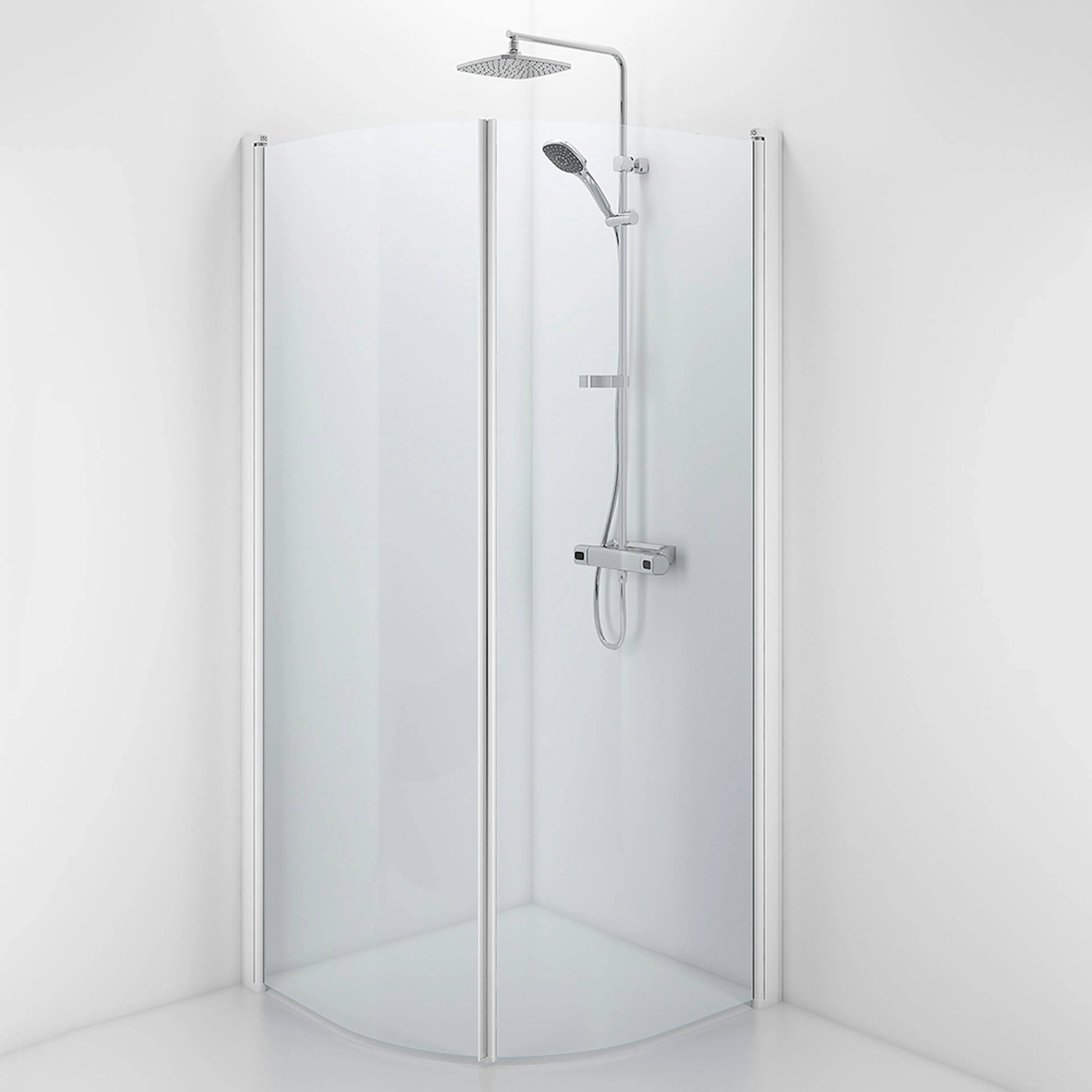 Duschdörr Contura Shower Space SBVK Bockad
